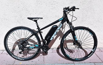 Kit para bicicleta eléctrica - Motor 500W - Batería bajo el sillín